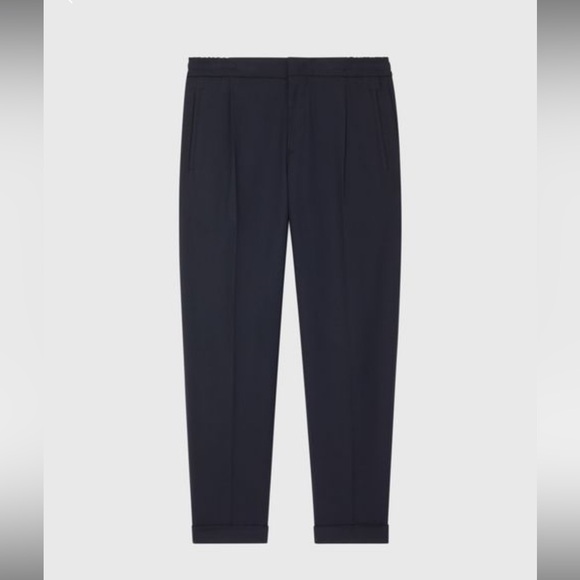 Reiss Brighton drawstring pants in Navy .. W 32 - Picture 1 of 8
